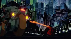 Ghost in the Shell motorcycle chase