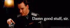 Hans Landa Damn Good Stuff Sir