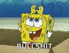 SpongeBob Rainbow Bullshit
