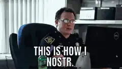 Police officer says this is how I nostr