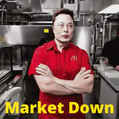 Elon Musk McDonald's Market Down