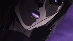 anime girl face in rain