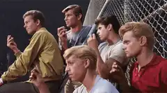 Rebel Without a Cause group of men clapping