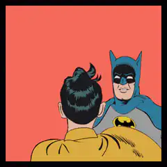 Batman slaps Robin money is a social construct
