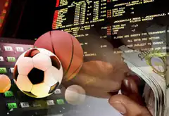 sports betting with balls and money