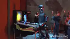 Robot playing pinball
