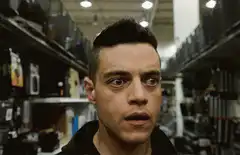 Rami Malek side eye