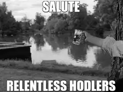 Salute Relentless Hodlers