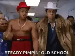 Steady Pimpin' Old School
