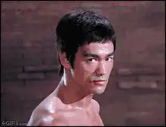 Bruce Lee Chuck Norris Kitten Reaction