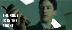 The Node Is In The Phone