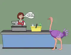 Ostrich pays with Bitcoin SATs