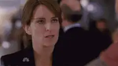Tina Fey rolling her eyes