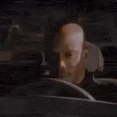 Sneaky Man Looking Back and Winking