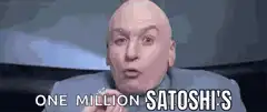 Dr. Evil One Million Satoshi's