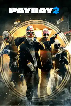 Payday 2 characters in front of vault