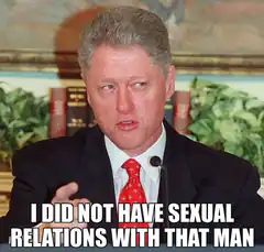 Bill Clinton I Did Not Have Sexual Relations With That Man
