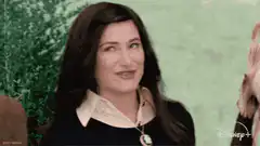 Kathryn Hahn as Agatha Harkness laughing