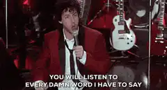 Bruce Springsteen You Will Listen To Every Damn Word