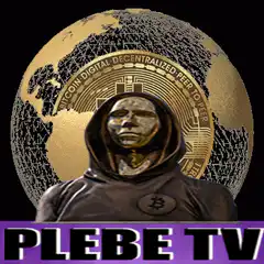 Bitcoin Globe with Hooded Figure