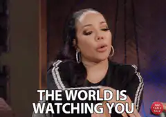 The World Is Watching You