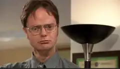 Dwight Schrute Salutes