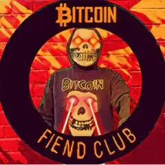 Bitcoin Fiend Club Skull