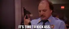 Police Chief Klump says it's time to kick ass