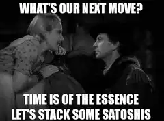 What's Our Next Move Stack Some Satoshis