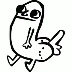cartoon bird doing a backflip