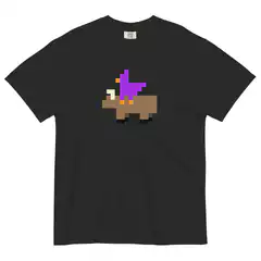 Bullish Horse pixel art t-shirt