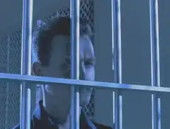 John Crichton behind bars