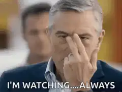 Robert De Niro I'm Watching Always