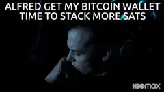 Michael Keaton Batman Alfred Bitcoin Wallet