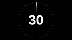 30 second countdown timer