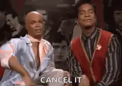 Martin Lawrence yells cancel it