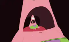 Patrick Star inside Patrick Star