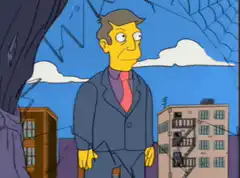 Waylon Smithers thinking