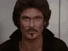 David Hasselhoff intense stare