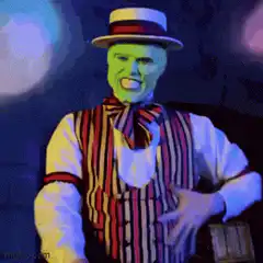 The Mask pointing at you