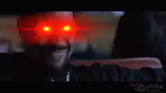 Blade laser eyes BOOM