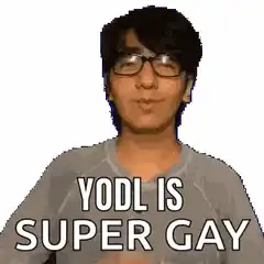 Yodl is super gay rainbow meme