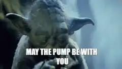 Yoda May The Pump Be With You