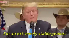 Donald Trump stable genius