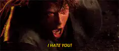 Anakin Skywalker I Hate You