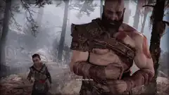 Get in the boat, boy!
