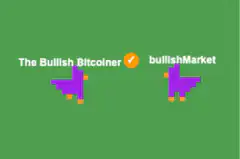 The Bullish Bitcoiner and bullishMarket pixel art