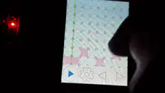 finger scrolling music sequencer app