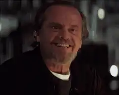 Jack Nicholson creepy smile