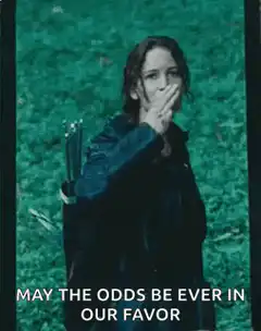Katniss Everdeen three-finger salute